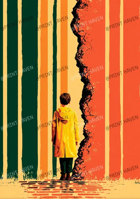 Surreal Movie Stripes Posters
