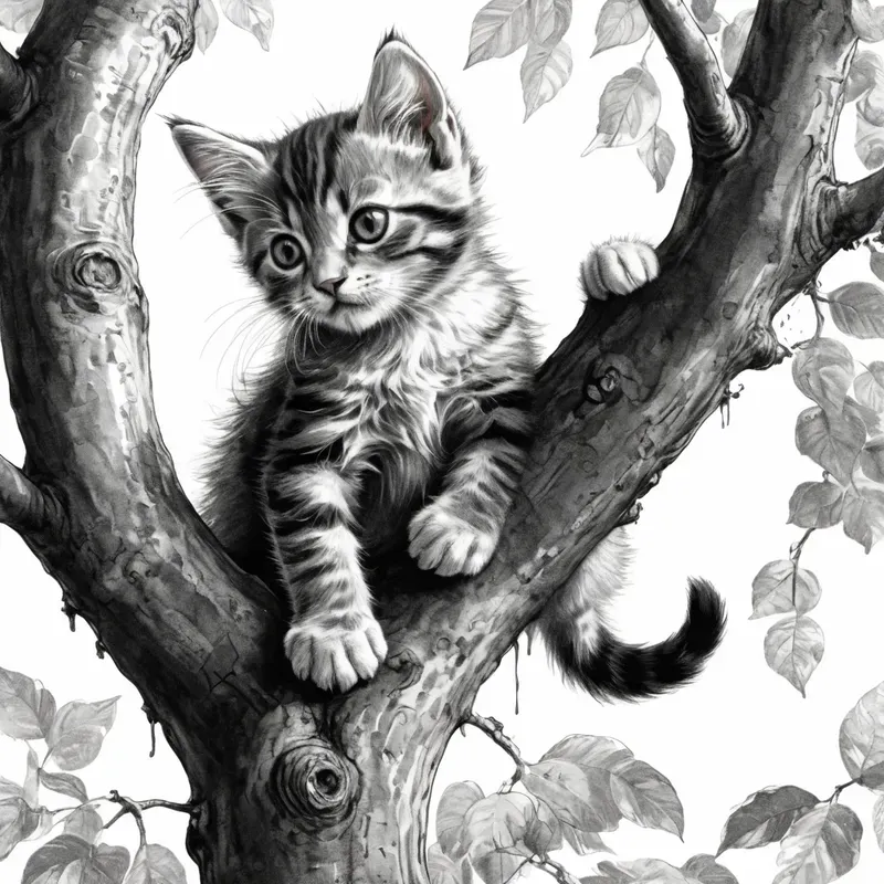 Illustrations Black And White