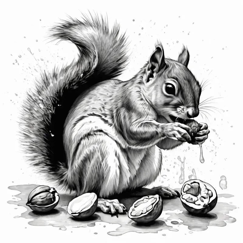 Illustrations Black And White