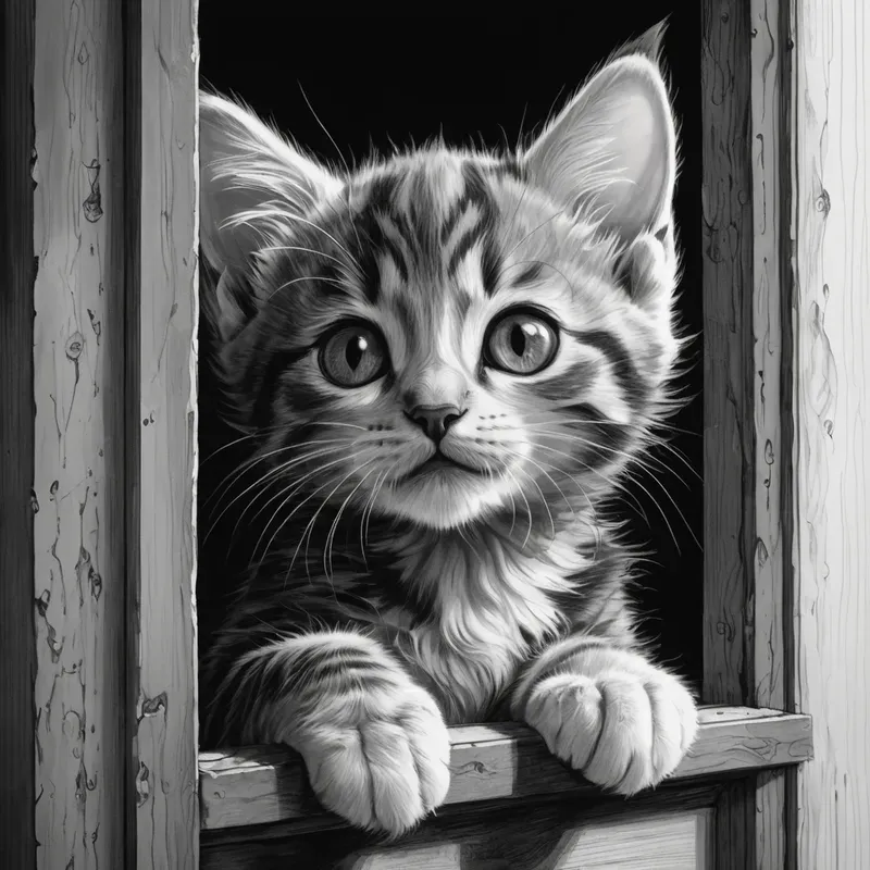 Illustrations Black And White