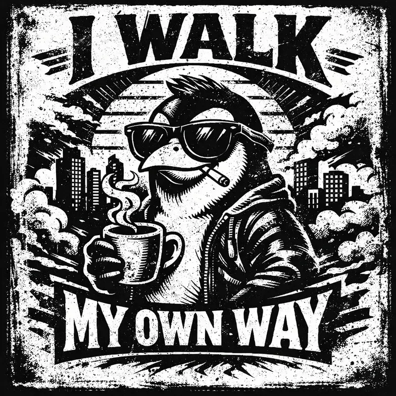 Rebel Animal Streetwear Vintage