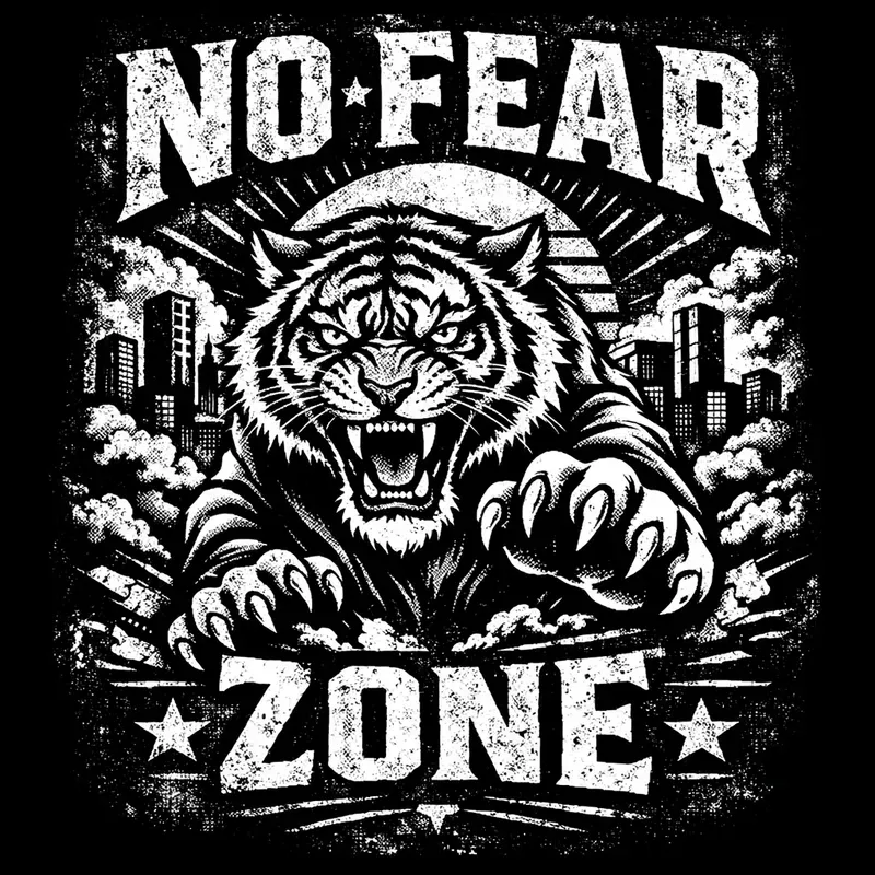 Rebel Animal Streetwear Vintage
