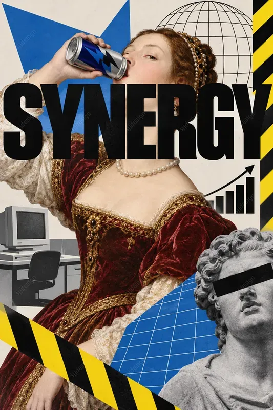 Corporate Mysticism Collages