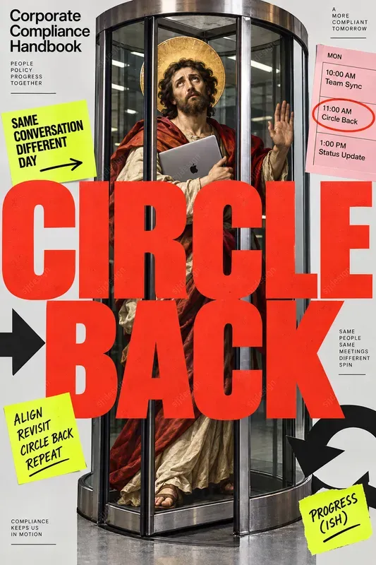 Corporate Mysticism Collages