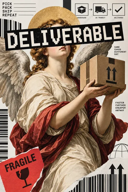 Corporate Mysticism Collages