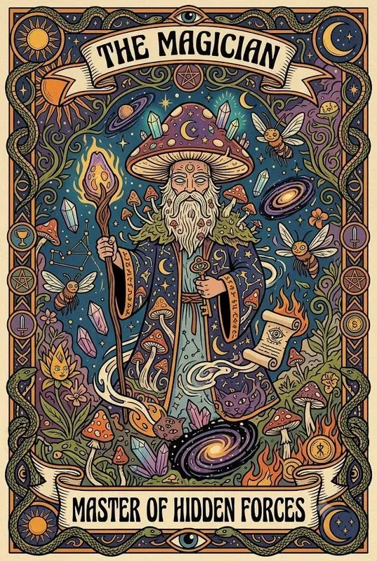 Pop Surrealist Tarot Art