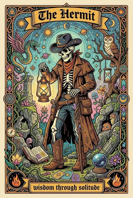Pop Surrealist Tarot Art