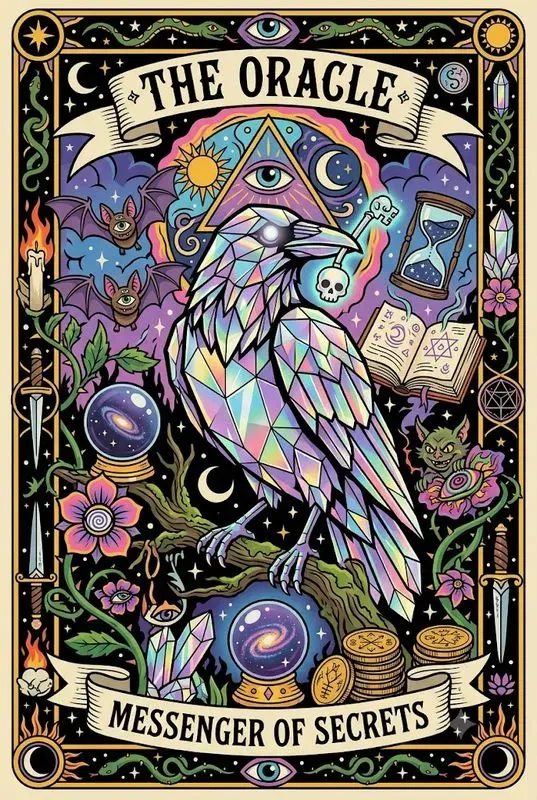 Pop Surrealist Tarot Art