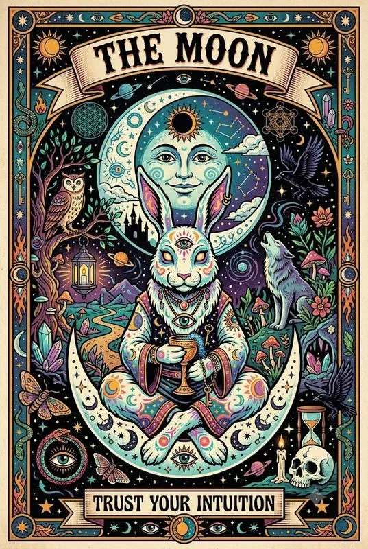 Pop Surrealist Tarot Art