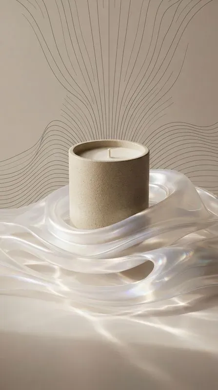 Refractive Wave Ripple Art