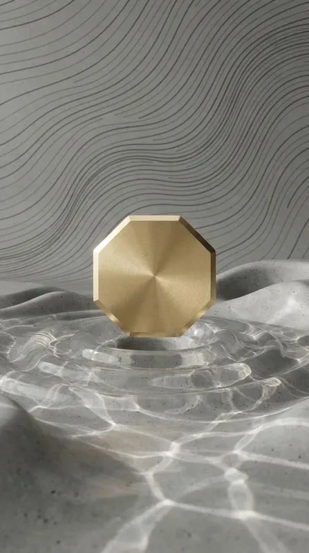 Refractive Wave Ripple Art