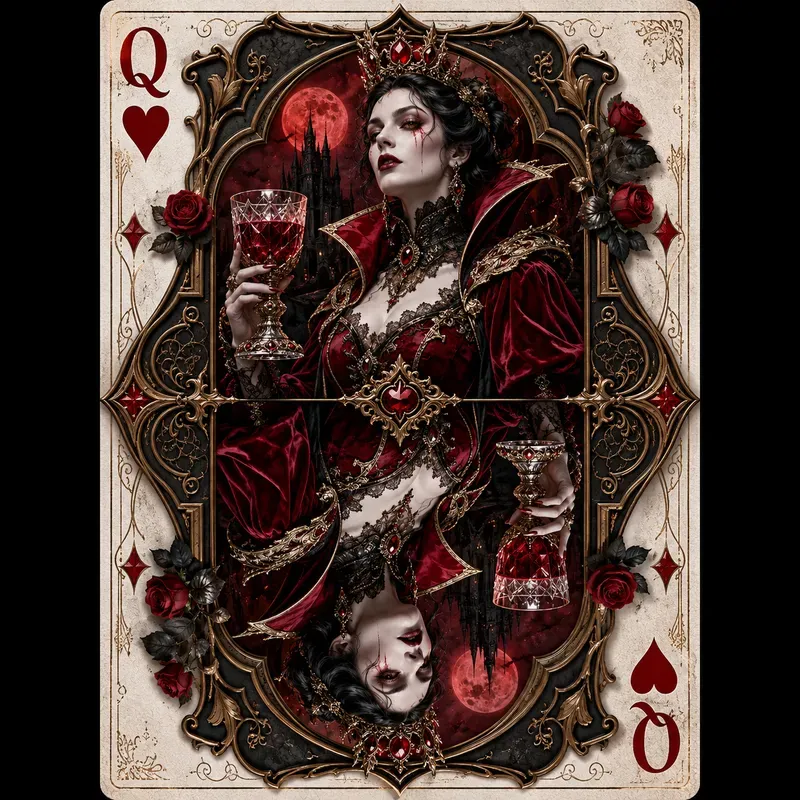 Dark Fantasy Card Art