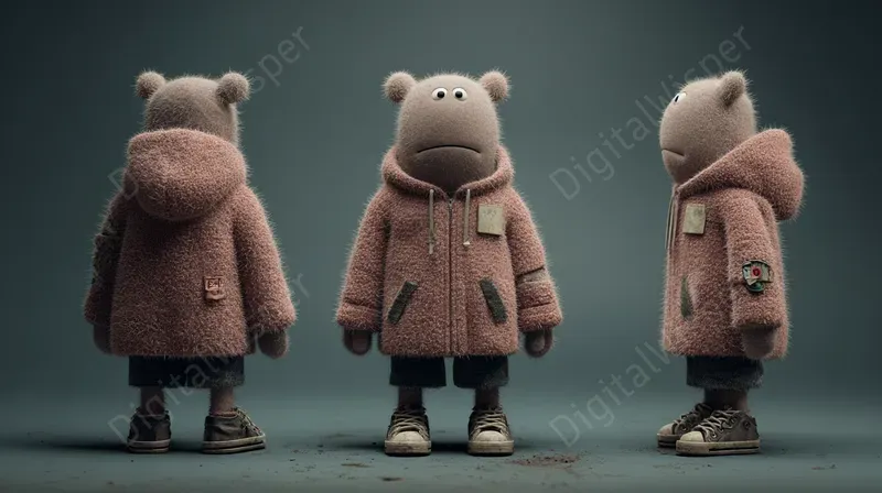 3D Claymation Characters