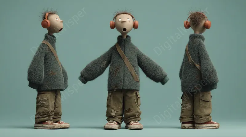 3D Claymation Characters