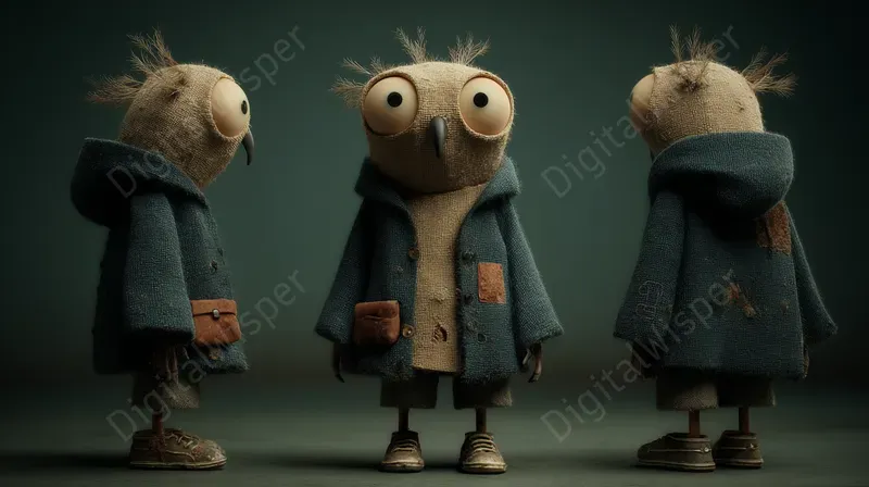 3D Claymation Characters