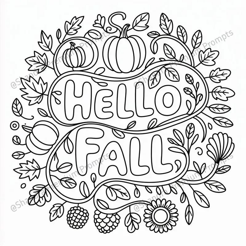 Text Mandala Cute Coloring Books For Kids