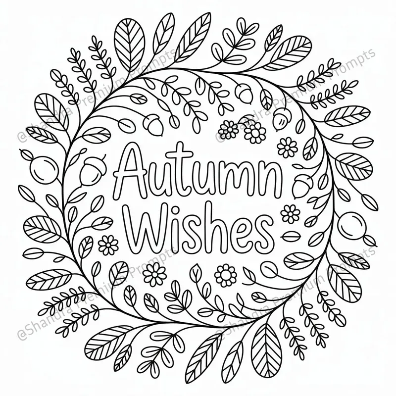 Text Mandala Cute Coloring Books For Kids