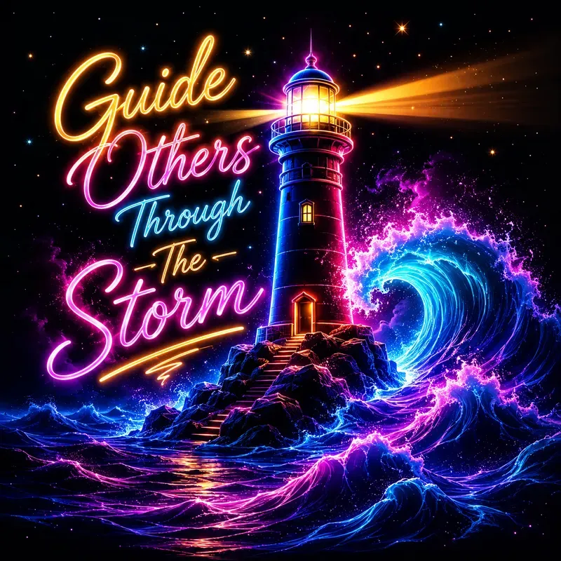 Neon Inspirational Object Art Generator