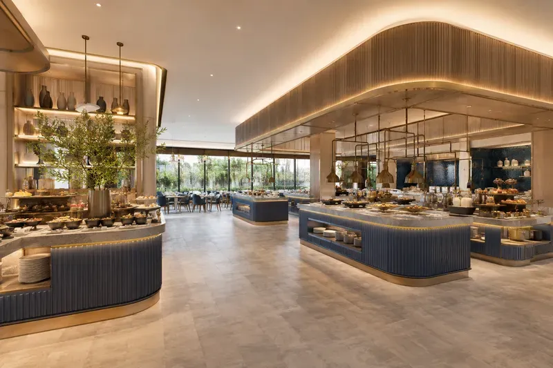 Luxury Buffet Station Interiors