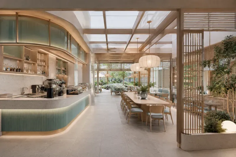 Luxury Buffet Station Interiors