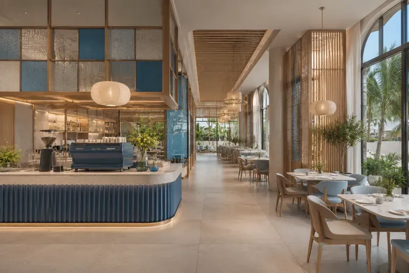 Luxury Buffet Station Interiors