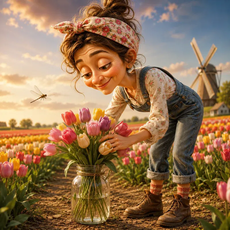 Quirky Bloom Buddies