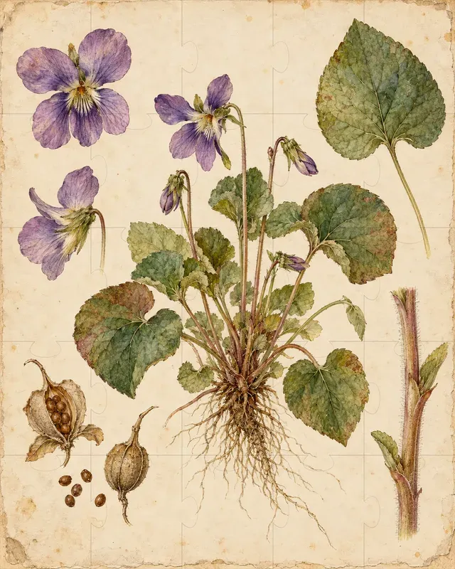 Curated Herbarium Plates