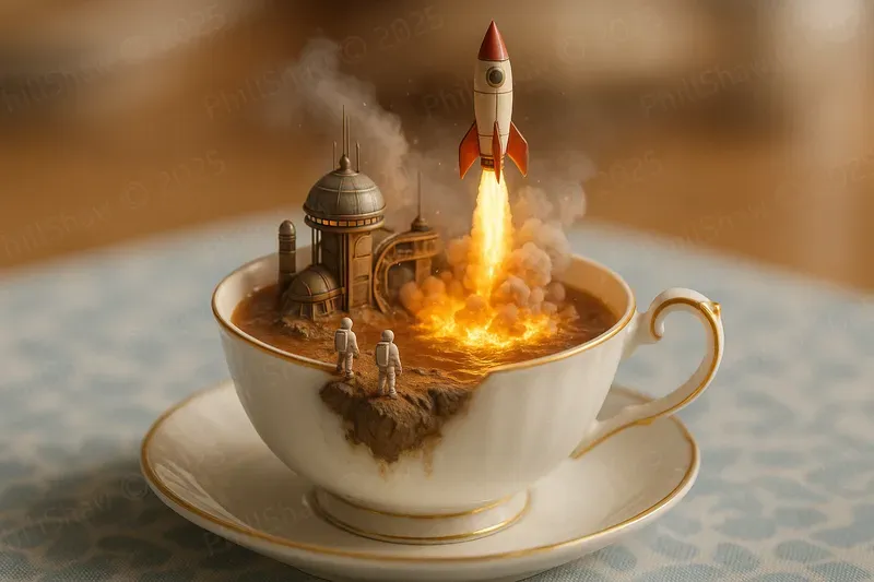 A Storm In A Teacup Miniature Worlds