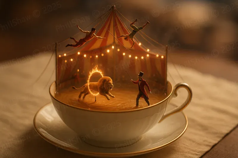 A Storm In A Teacup Miniature Worlds