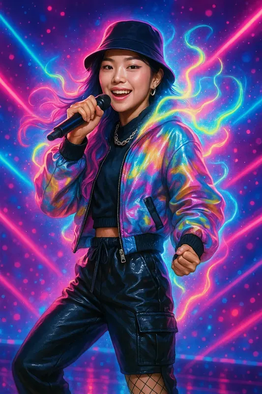 Kpop Fantasy Idol Art