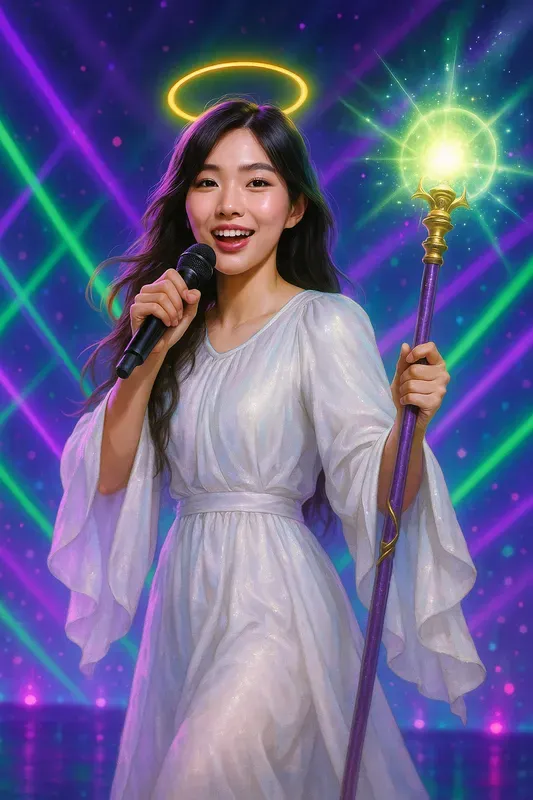 Kpop Fantasy Idol Art