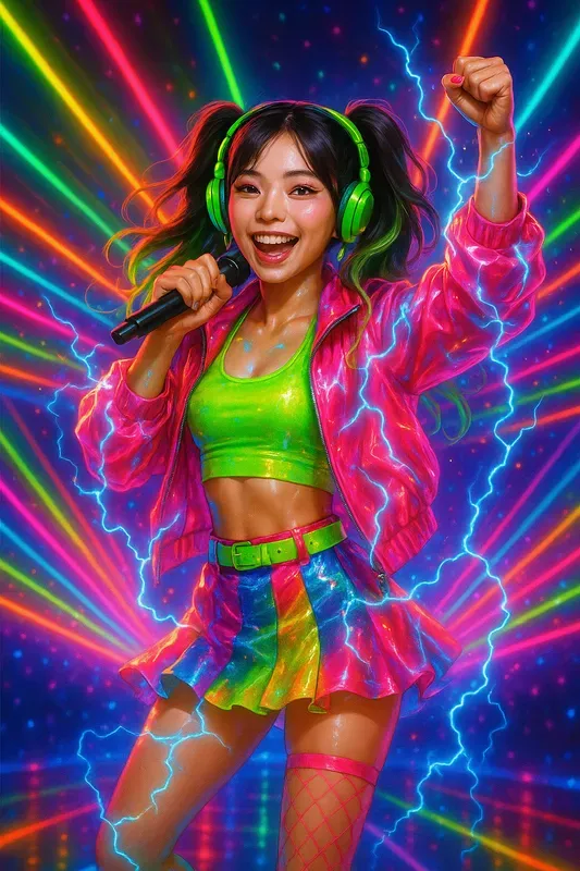 Kpop Fantasy Idol Art