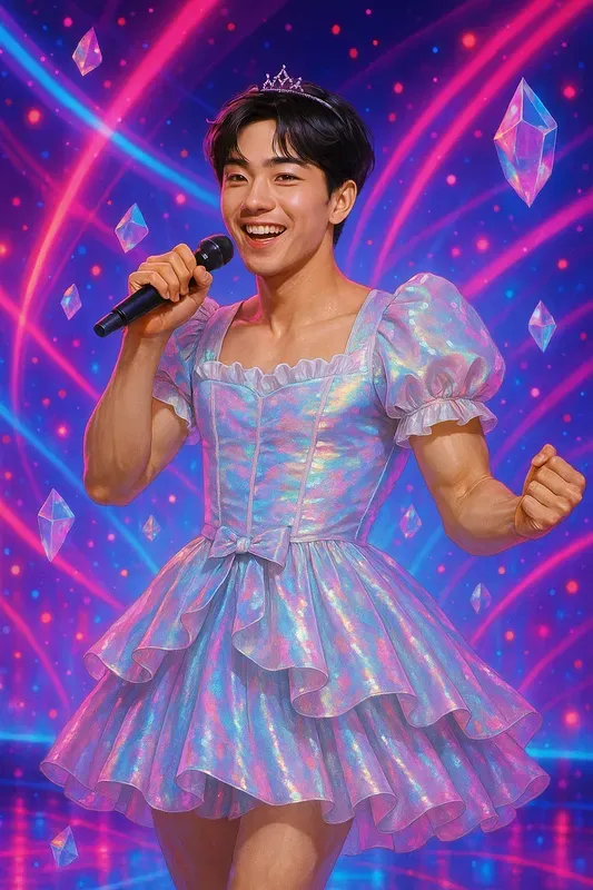 Kpop Fantasy Idol Art
