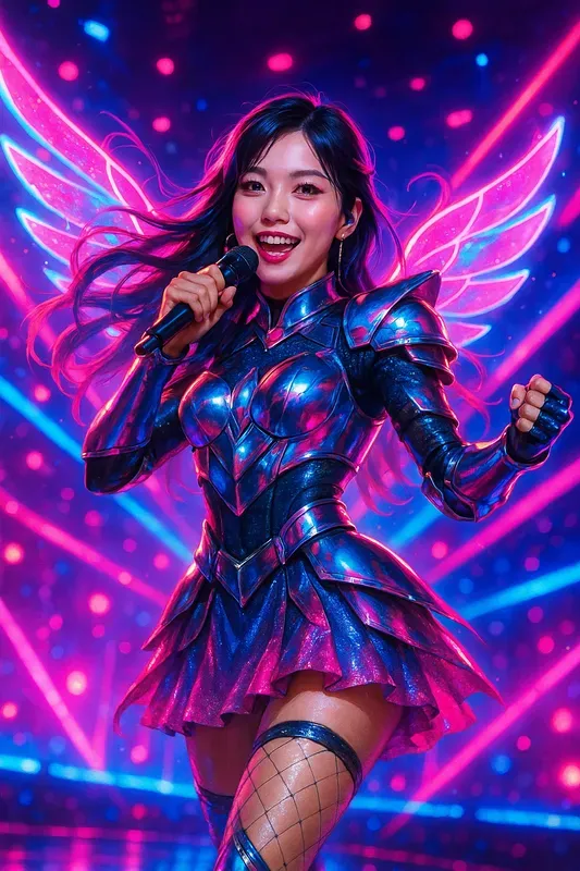 Kpop Fantasy Idol Art