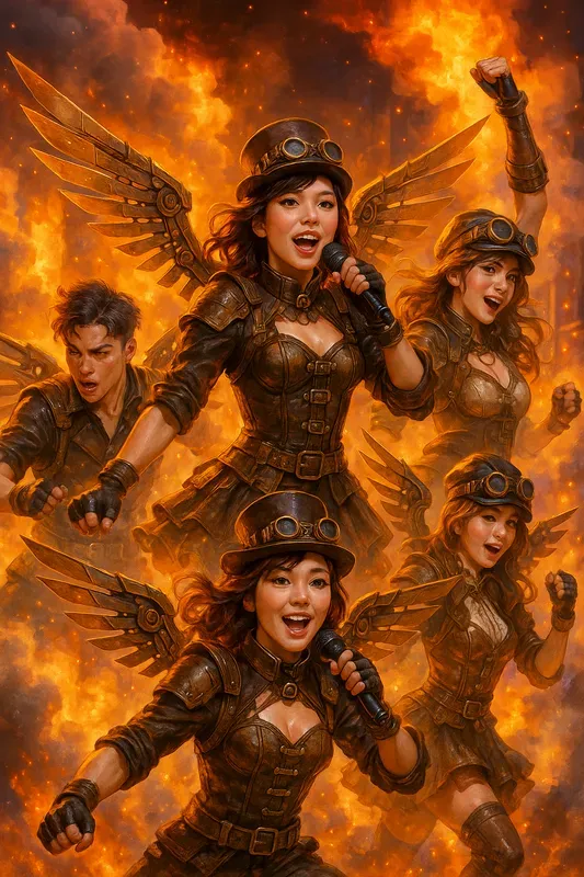 Kpop Fantasy Idol Art