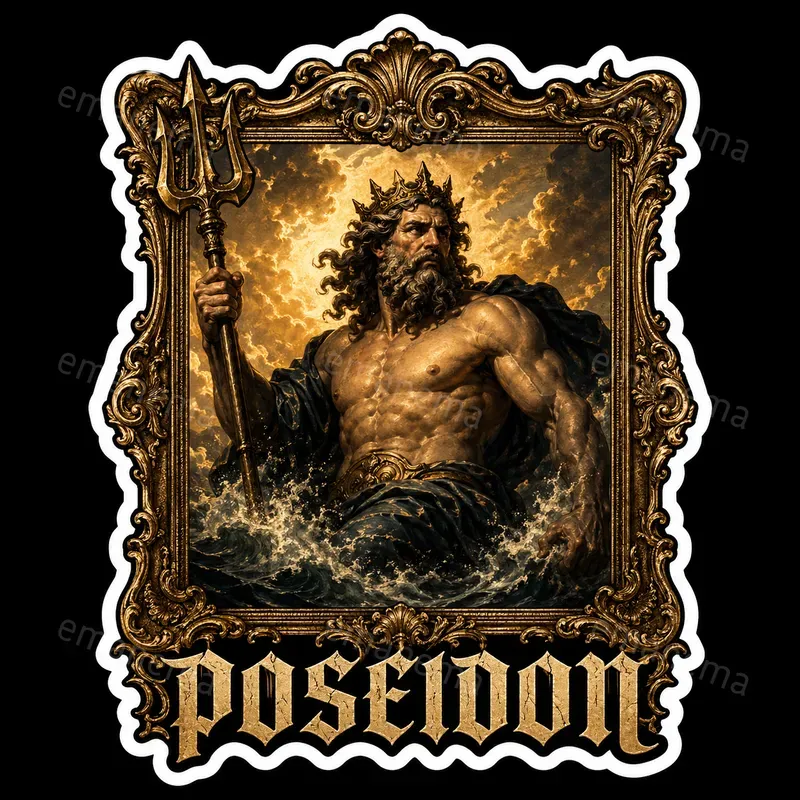 Stickers Of Mythological Paintings
