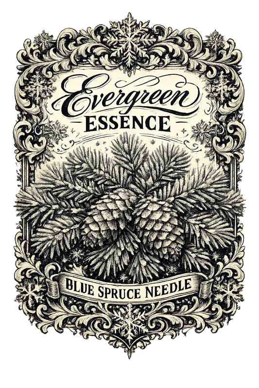 Antique Winter Apothecary Label Designs