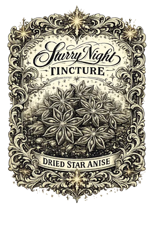 Antique Winter Apothecary Label Designs