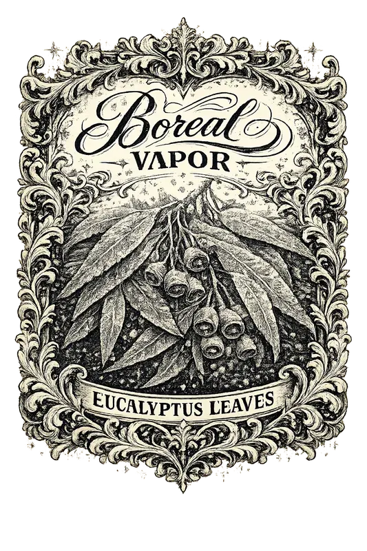 Antique Winter Apothecary Label Designs
