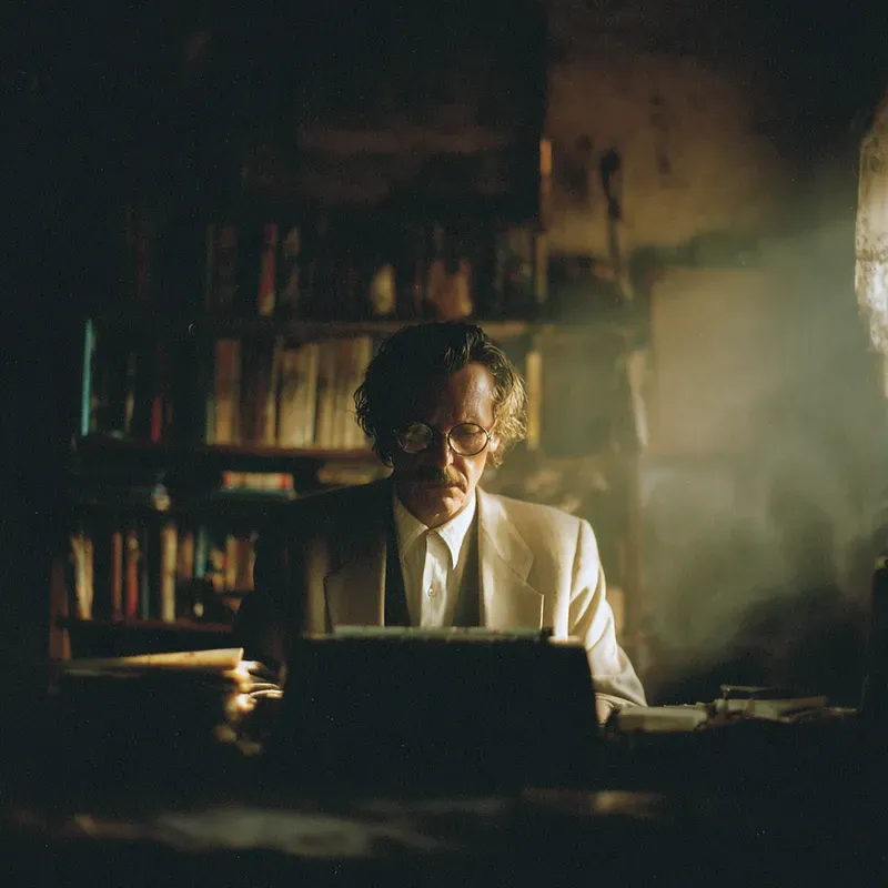 Retro Cinematic Analog Film Photography