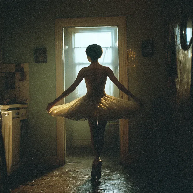 Retro Cinematic Analog Film Photography
