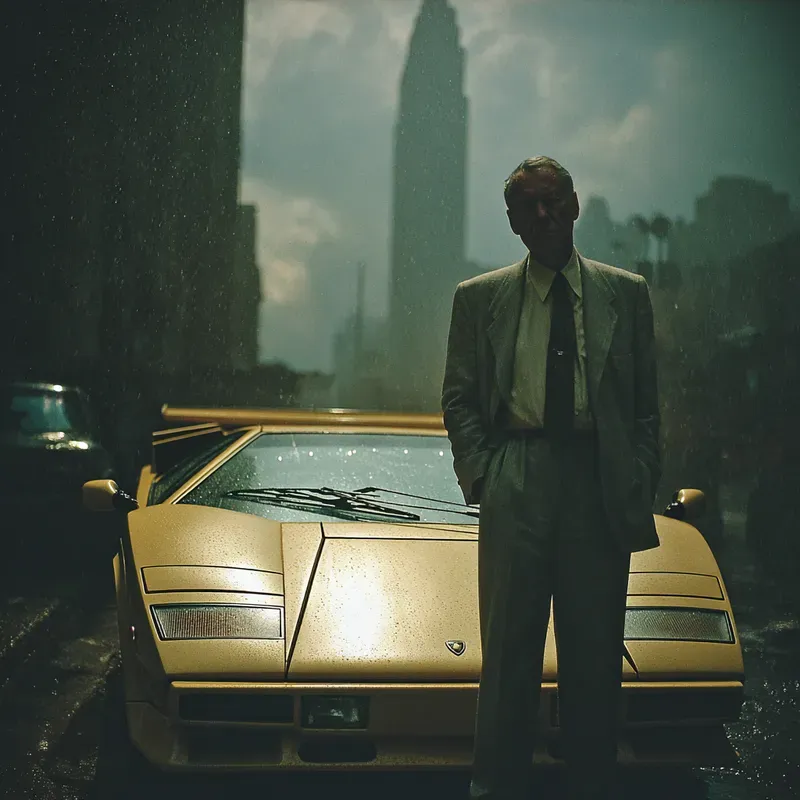 Retro Cinematic Analog Film Photography
