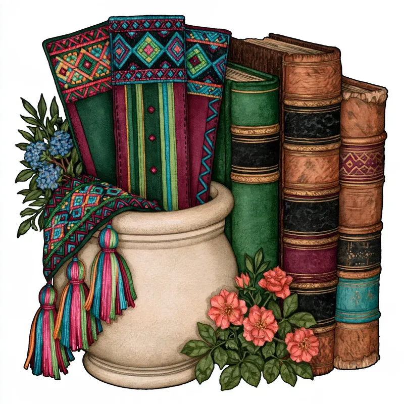 Cozy Book Lover Watercolor Cliparts