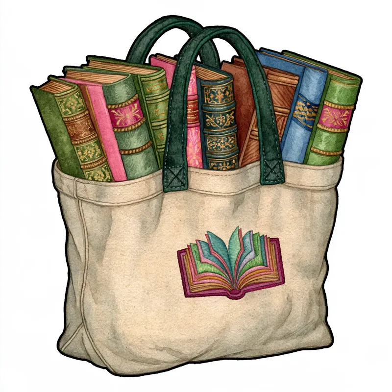 Cozy Book Lover Watercolor Cliparts