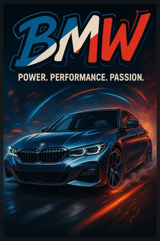 Premium Automotive Ad Posters