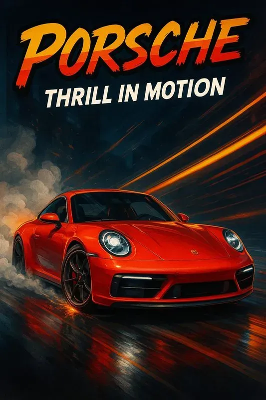 Premium Automotive Ad Posters