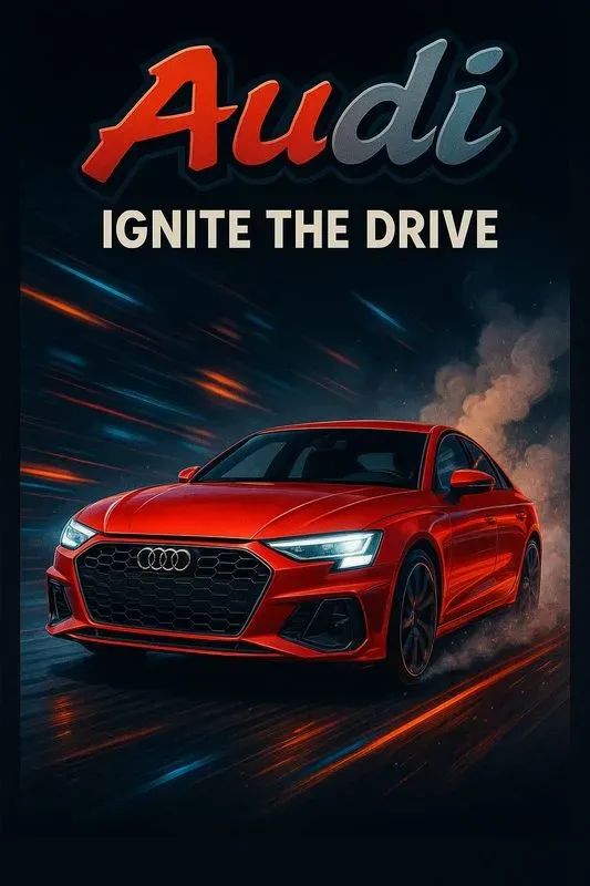 Premium Automotive Ad Posters