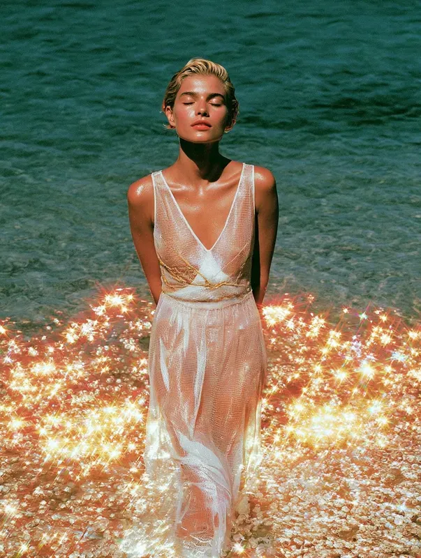 Golden Hour Beach Editorials