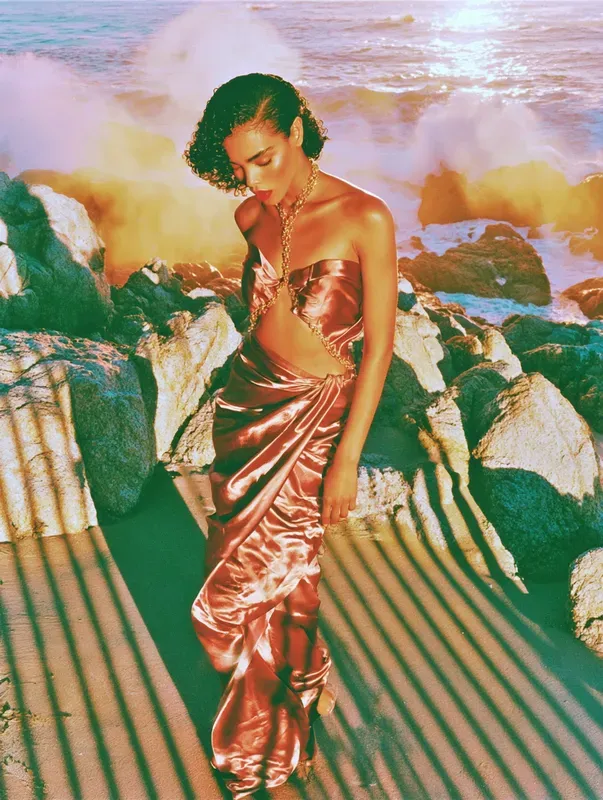 Golden Hour Beach Editorials