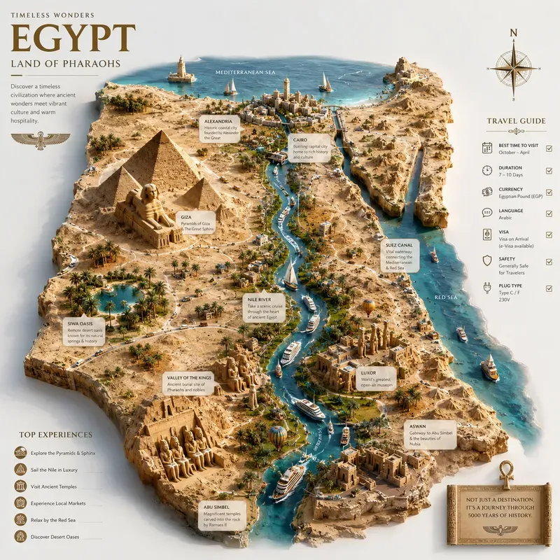 3D Travel Guide Map Generator
